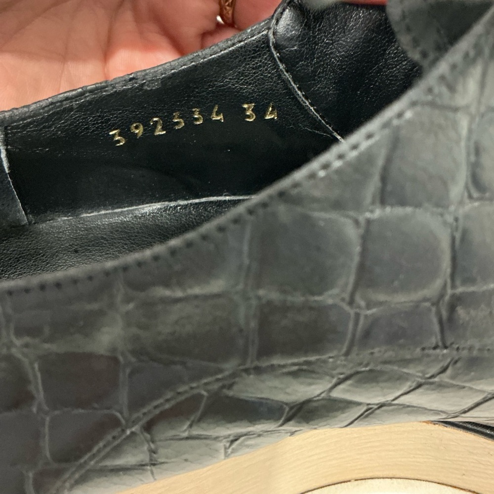 Stella McCartney leather lace up shoes 🖤🤍🖤🤍 - Picture 5 of 13
